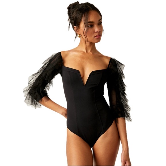 Free People Tops - NWT Free People Show Me Love Bodysuit